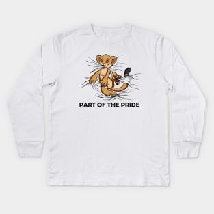 Part of the pride Kids Long Sleeve T-Shirt